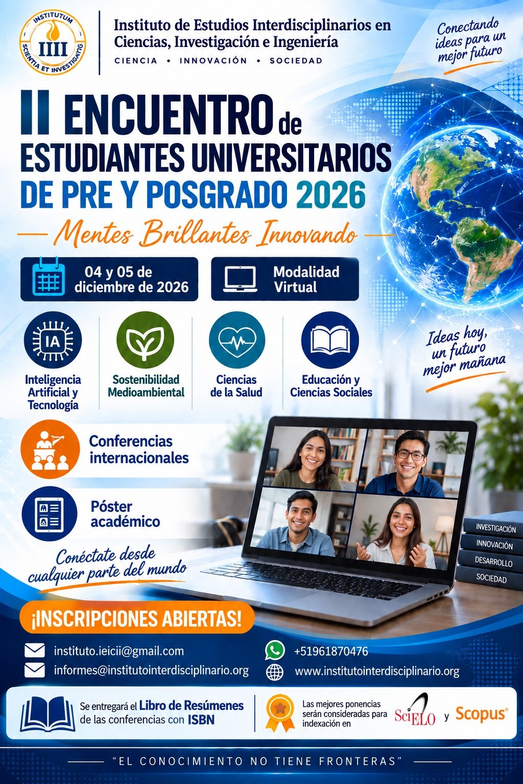 II ENCUENTRO DE ESTUDIANTES UNIVERSITARIOS DE PRE Y POSGRADO 2026